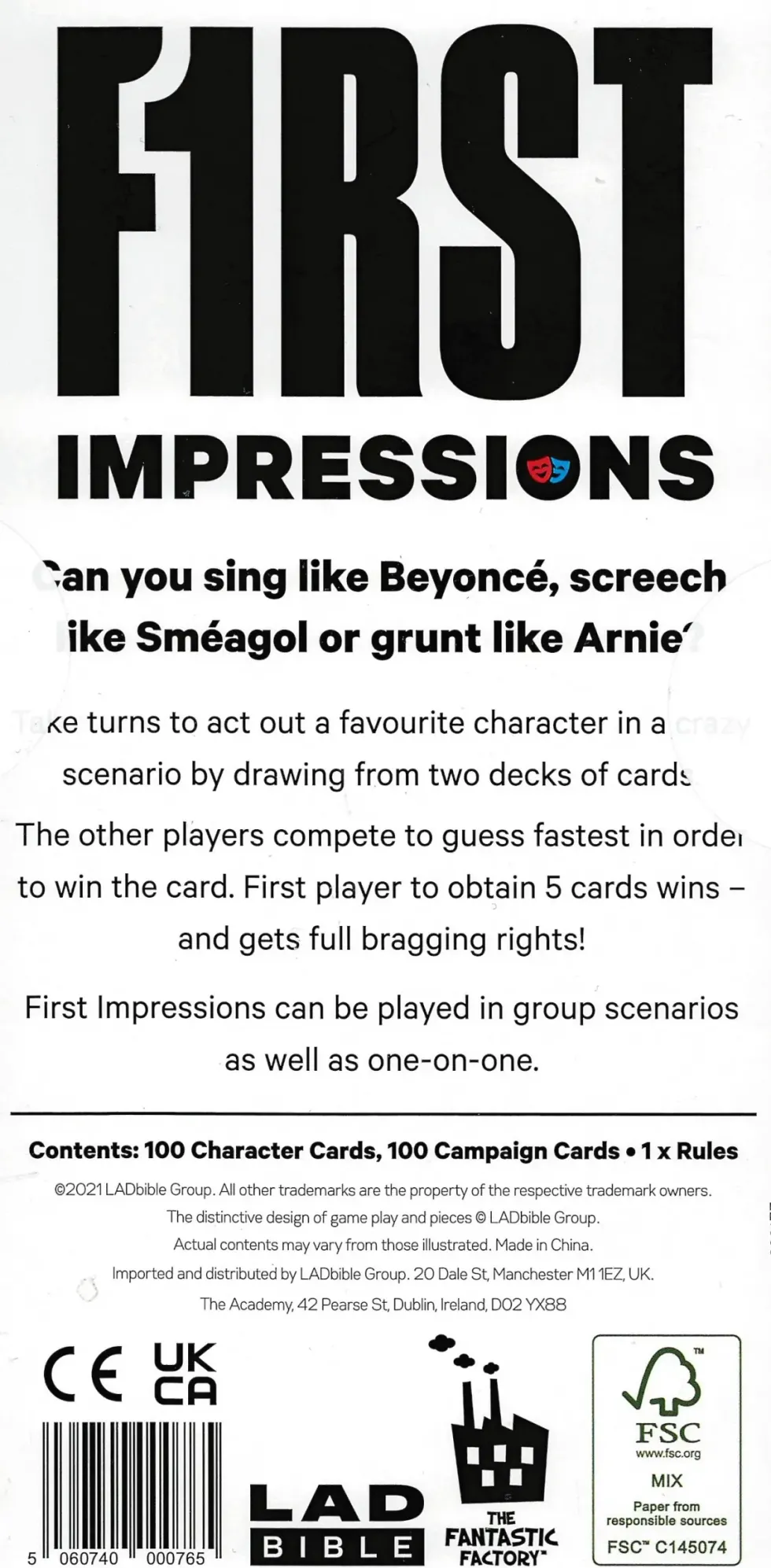 LADbible: First impressions Game