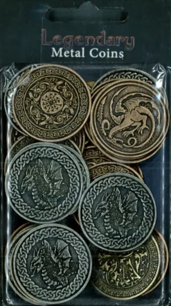 Legendary Metal Coins: Dragon Coin Set