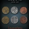 Legendary Metal Coins: Medieval Coin Set