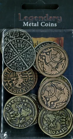 Legendary Metal Coins: Medieval Coin Set