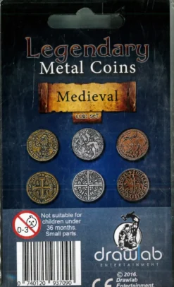 Legendary Metal Coins: Medieval Coin Set