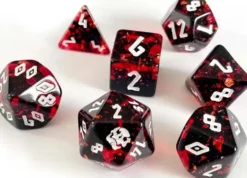 Lindorm Dice: Yggdrasil Burns Dice Set