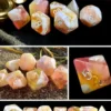 Lindorm: Sea Shanty - Santiana Dice Set (Peach-White/Wite)