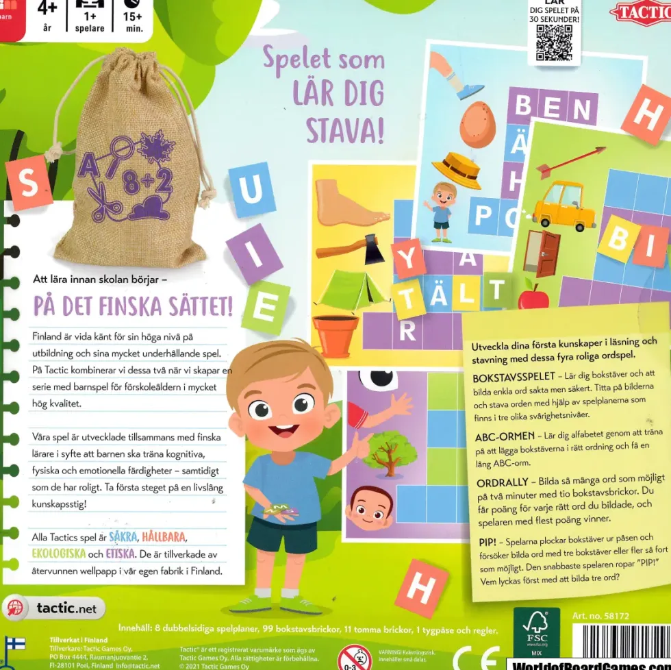 Lär dig: Bokstäver