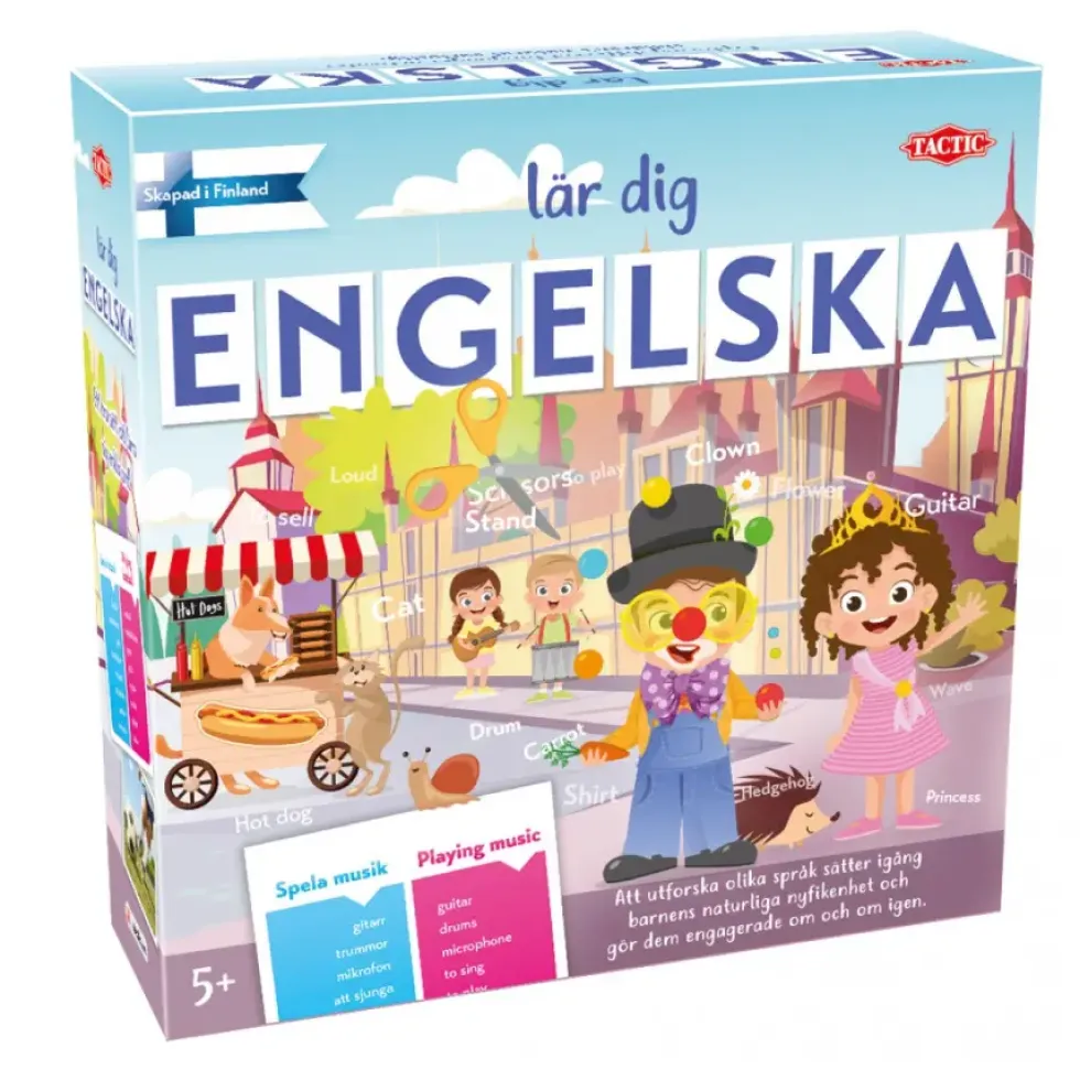 Lär dig: Engelska