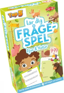 Lär dig Frågespel (Djur & Natur)