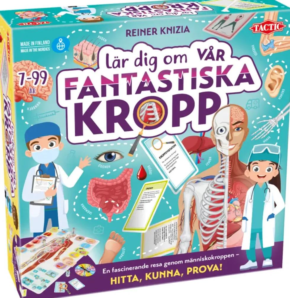 Lär dig om vår fantastiska kropp
