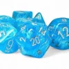 Luminary - Sky/Silver Mega-hedral Dice Set