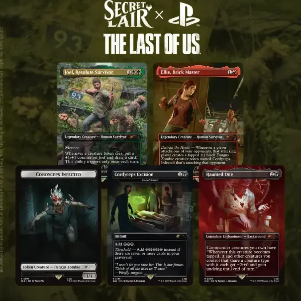 Magic The Gathering: Secret Lair - The Last of Us (Part 1) (Max 1. Per Kund)