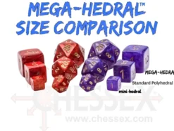 Marble - Green/Dark Green - Mega-hedral Dice Set