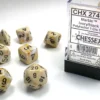 Marble - Ivory/Black - Dice Set