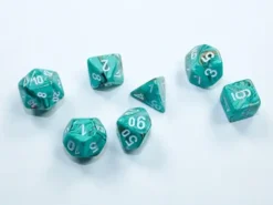 Marble Mini-Polyhedral Oxi-Copper/White