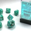 Marble: Oxi-Copper/White - Dice set