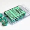 Marble - Oxi-Copper/White - d10, 10 st