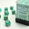 Marble - Oxi-Copper/White - d6, 36 st (12 mm, prickar)