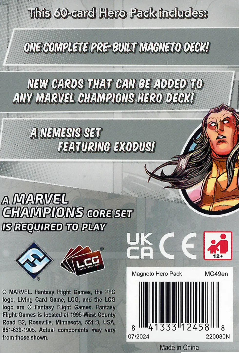 Marvel Champions: The Card Game - Magneto Hero Pack (Exp.)