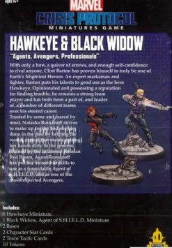 Marvel: Crisis Protocol - Hawkeye & Black Widow, Agent of S.H.I.E.L.D. (Exp.)