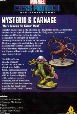 Marvel: Crisis Protocol - Mysterio & Carnage