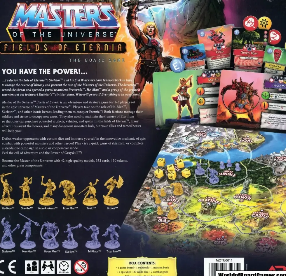 Masters of The Universe: Fields of Eternia The Board Game