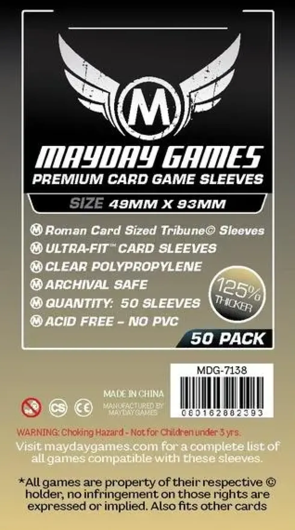 Mayday Premium (7138) - (49 x 93 mm) - 50 st