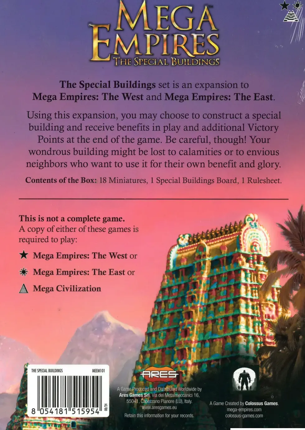 Mega Empires: The Special Buildings (ENG)