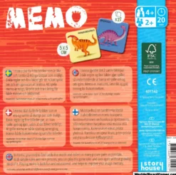 Memo: Dinosaurier (Kärnan)