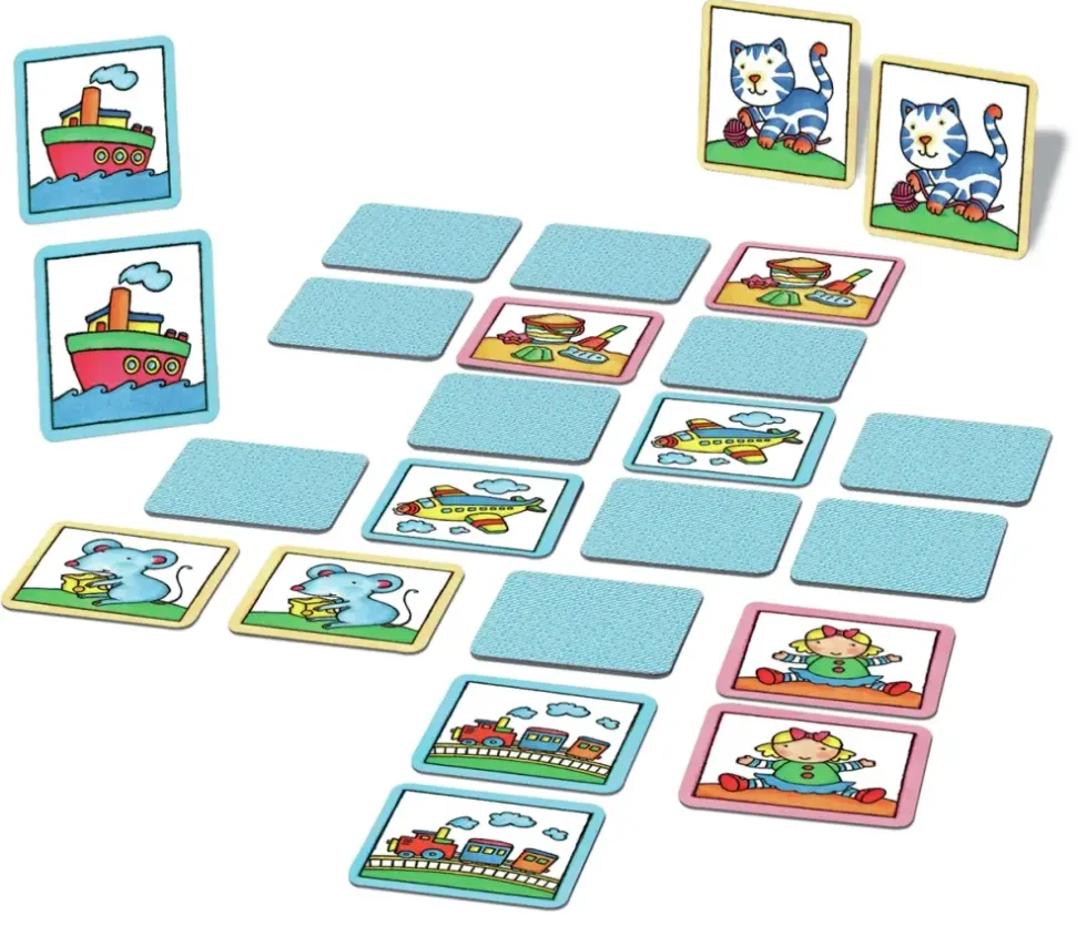 Memory: My First Memory - Djur, Leksaker & Fordon (Ravensburger)