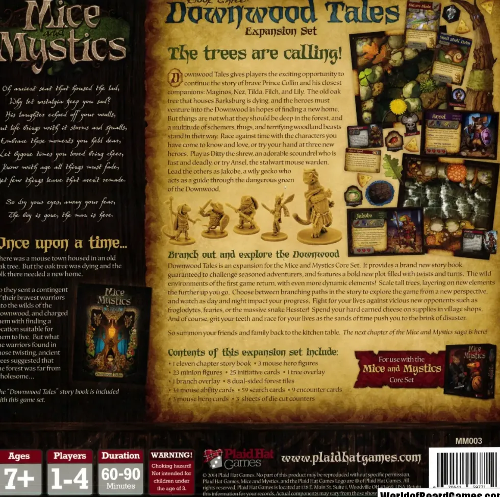 Mice and Mystics: Downwood Tales (Exp.)