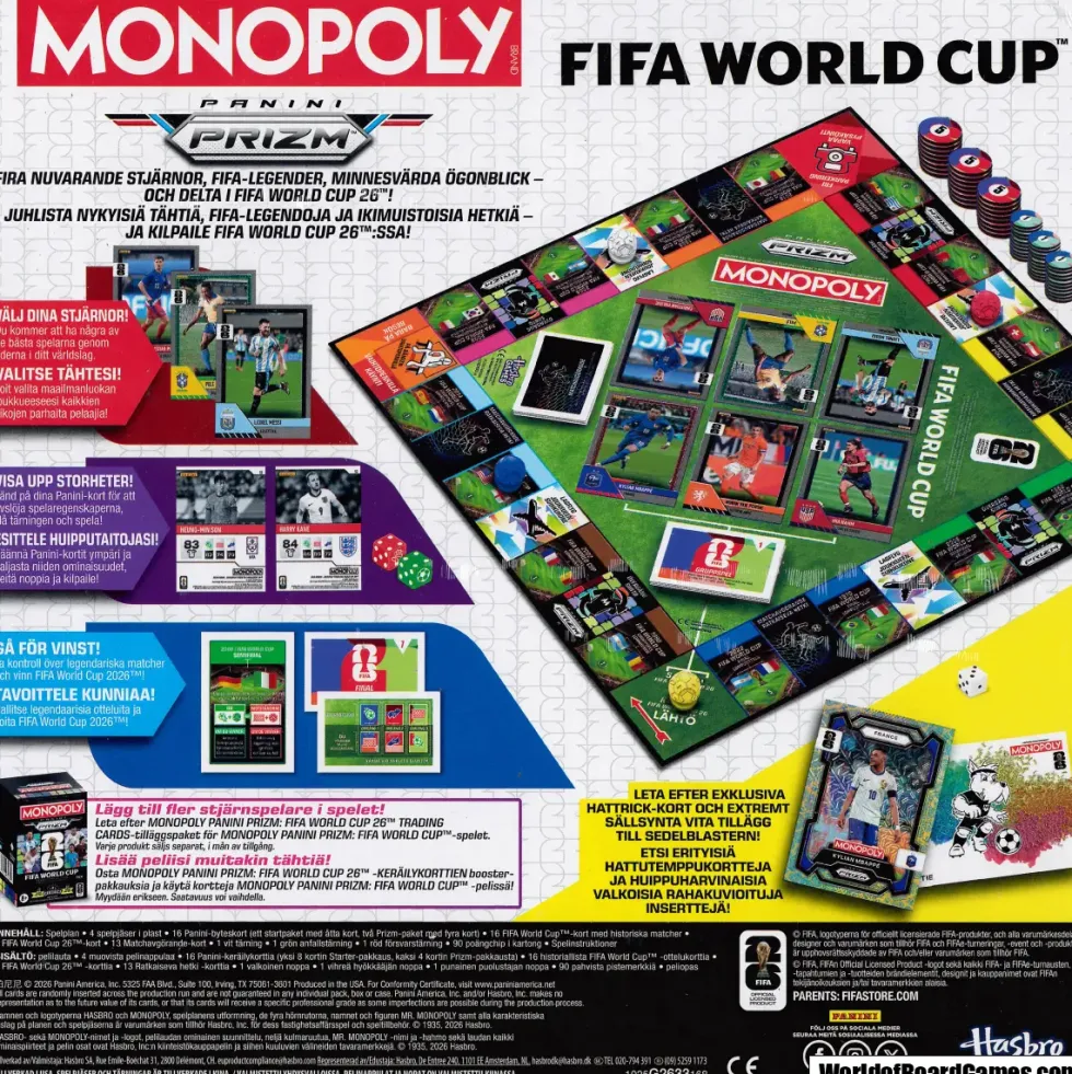 Monopoly: FIFA World Cup 26 (SVE)