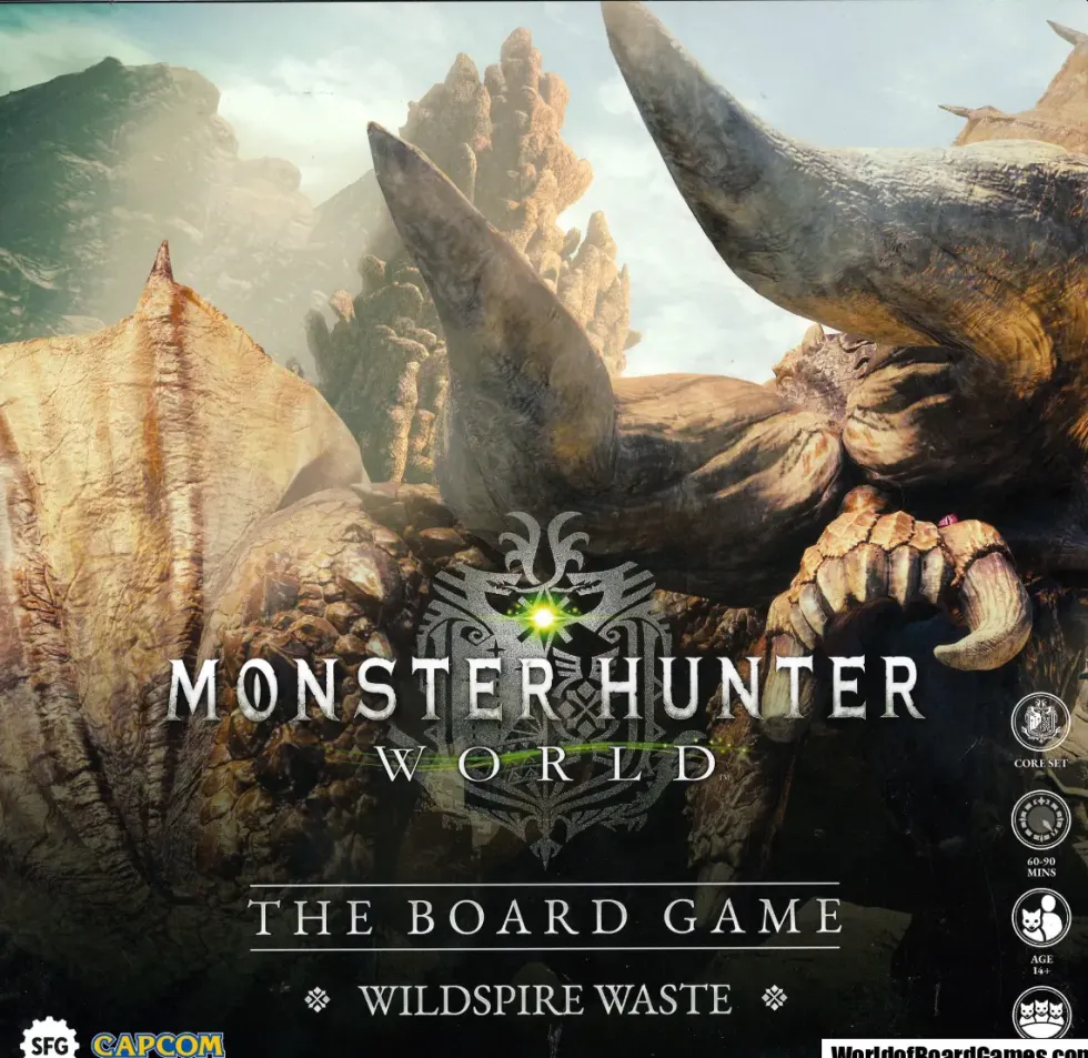 Monster Hunter World: The Board Game - Wildspire Waste Core Game