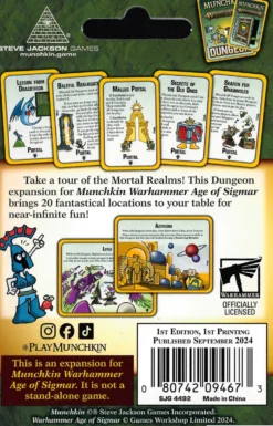 Munchkin Warhammer: Age Of Sigmar Dire Domains