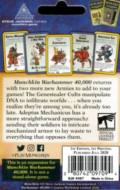 Munchkin Warhammer 40,000: Cults and Cogs (Exp.)