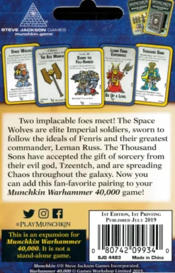 Munchkin Warhammer 40,000: Savagery and Sorcery (Exp.)