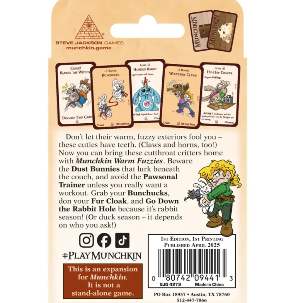 Munchkin: Warm Fuzzies (Exp.)