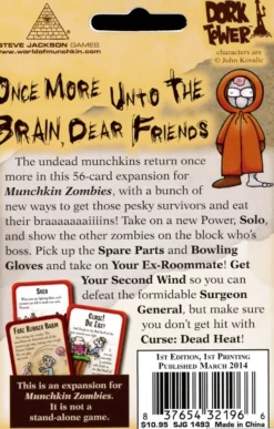 Munchkin Zombies 4: Spare Parts (Exp.)