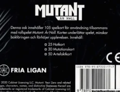 Mutant År Noll: Spelkort 1