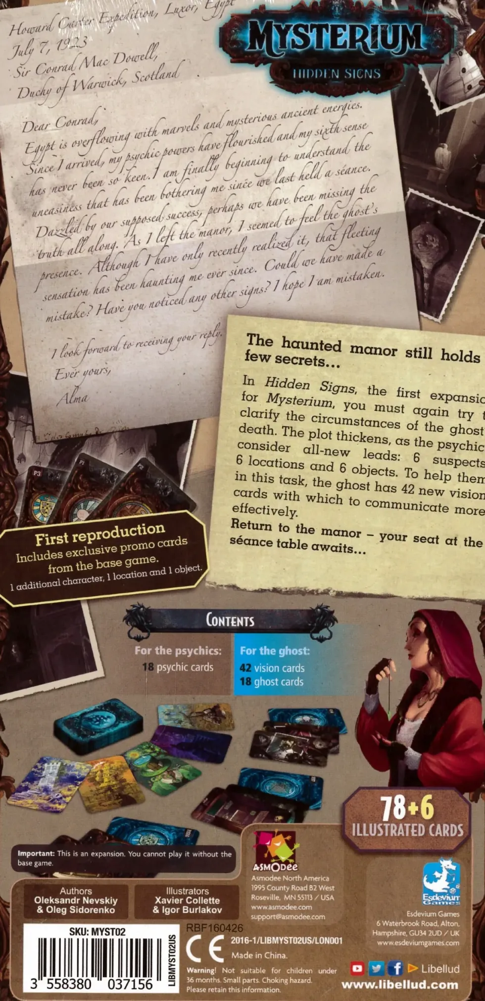 Mysterium: Hidden Signs (ENG) (Exp.)