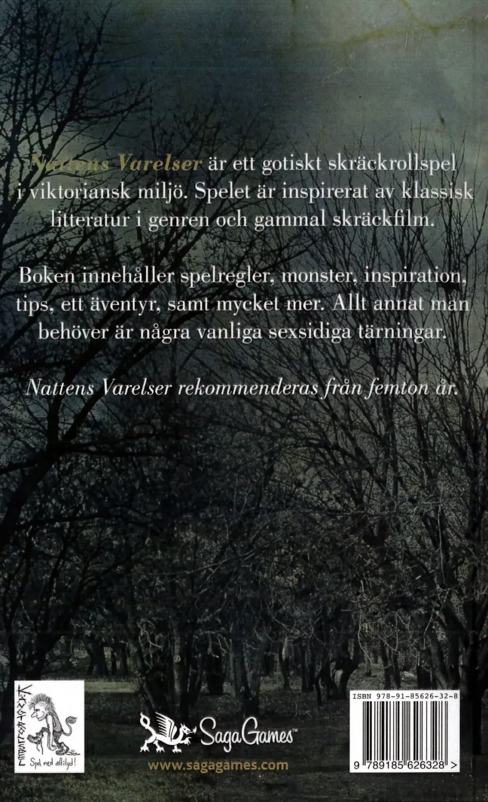 Nattens Varelser - Ett gotiskt skräckrollspel