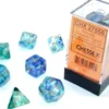 Nebula - Oceanic/Gold Luminary - Dice set