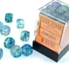 Nebula - Oceanic/Gold (Luminary) - d6, 36 st (12 mm, prickar)