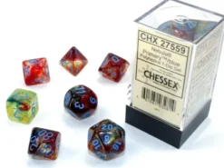 Nebula - Primary/Blue Luminary - Dice set