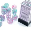 Nebula - Wisteria/White (Luminary) - d6, 12 st (16 mm, prickar)