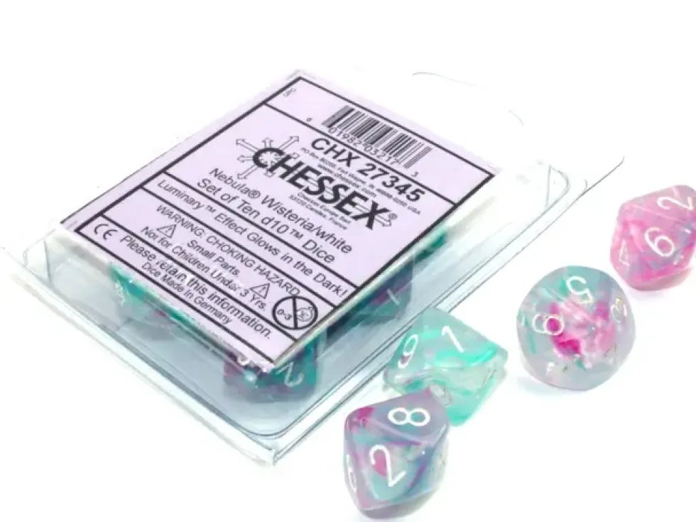 Nebula - Wisteria/White (Luminary) - d10, 10 st