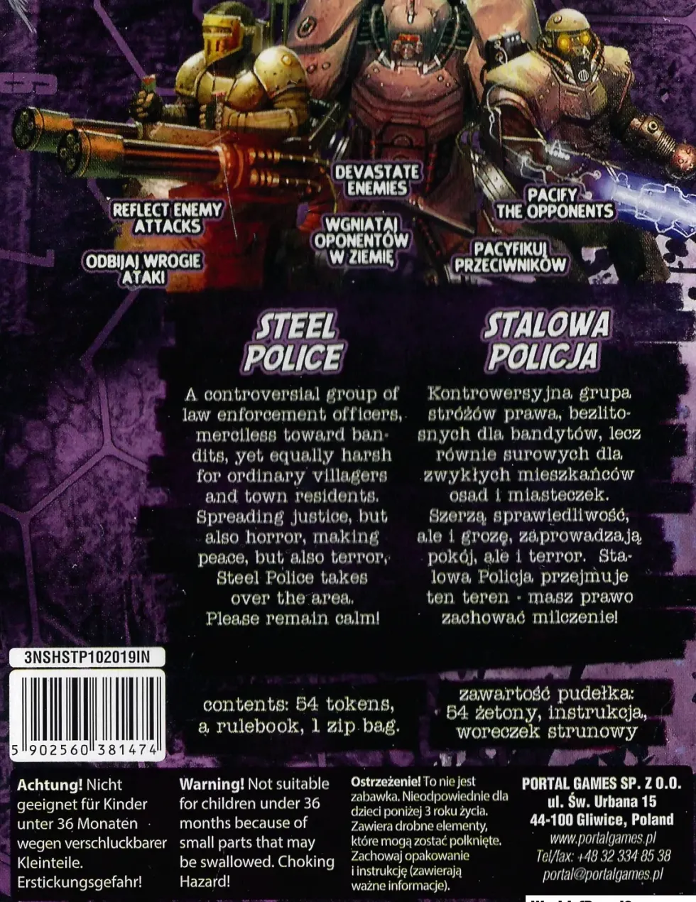 Neuroshima Hex! Steel Police 3.0 (Exp.)