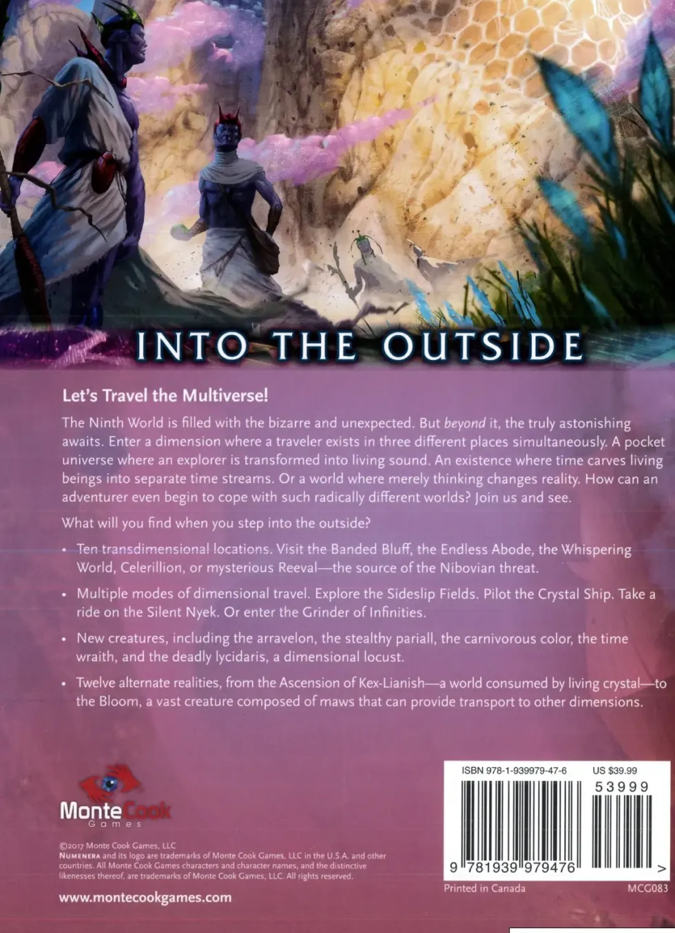 Numenera RPG: Into The Outside