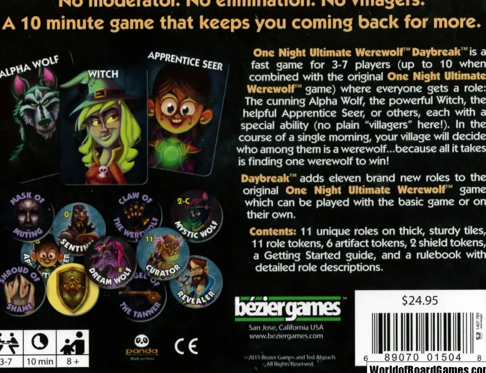 One Night Ultimate Werewolf Daybreak