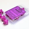 Opaque - Light Purple/White - d10, 10 st