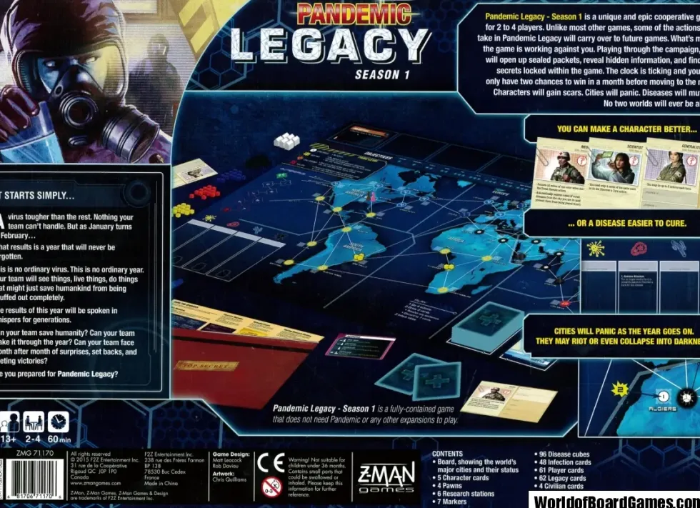 Pandemic Legacy: Season 1 (Blue)