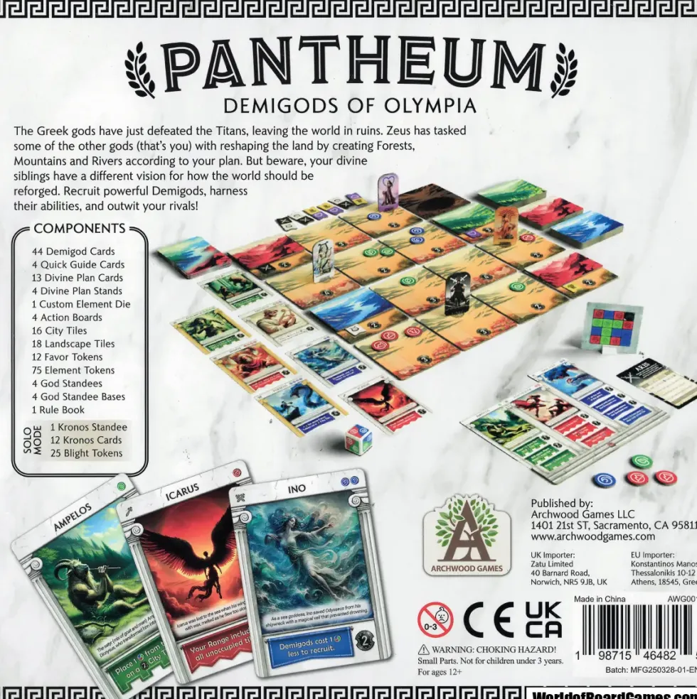 Pantheum: Demigods of Olympia
