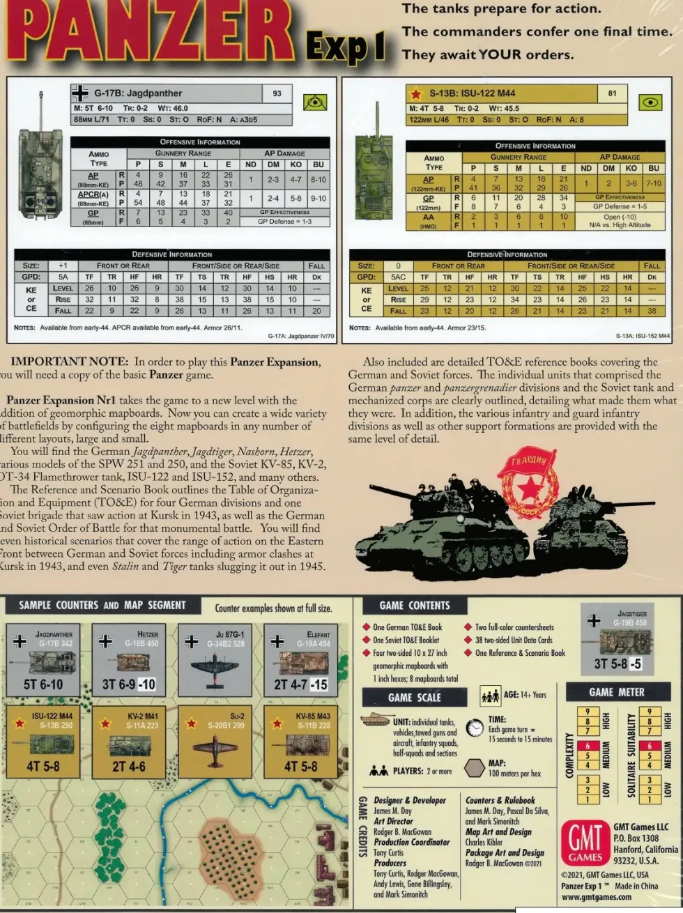 Panzer: Expansion #1 - The Shape of Battle - The Eastern Front (Exp.)